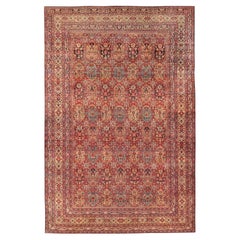 Nazmiyal Collection Antique Persian Kerman Rug. Size: 16 ft 6 in x 26 ft