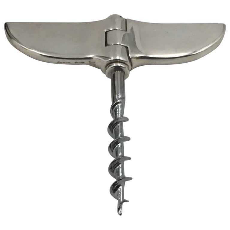 Bulgari / Bvlgari Sterling Silver PropellerStyle Corkscrew in Modern