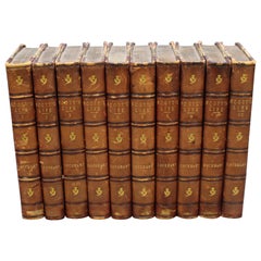 Complete Scott Collection Robert Cadell Edinburgh 1848 50 Volumes