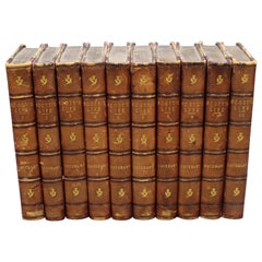 Used Complete Scott Collection Robert Cadell Edinburgh 1848 50 Volumes