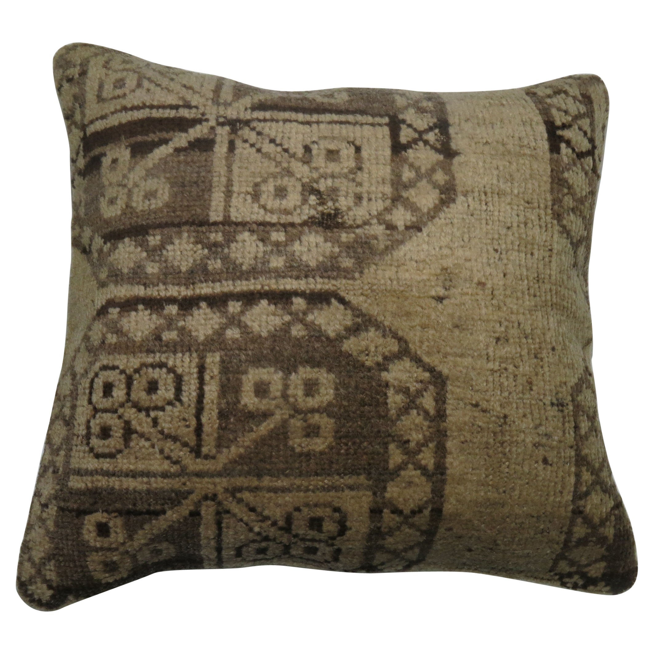 Tribal Afghan Ersari Rug Pillow For Sale