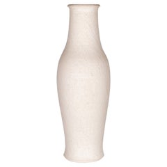 French Bisque Clay Vase