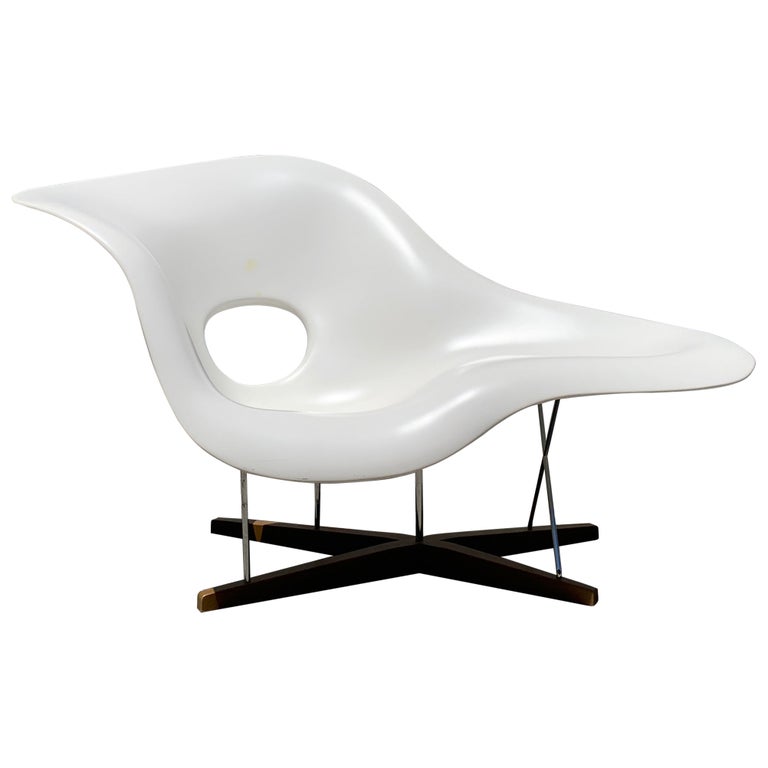 Vitra La Chaise Chair by Charles and Ray Eames For Sale at 1stDibs