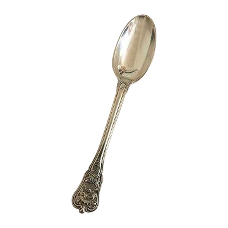 "Rosenborg" Anton Michelsen Sterling Silver Coffee Spoon For Sale