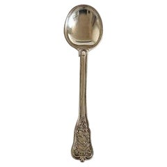 Anton Michelsen Rosenborg Sterling Silver Small Bouillon Spoon