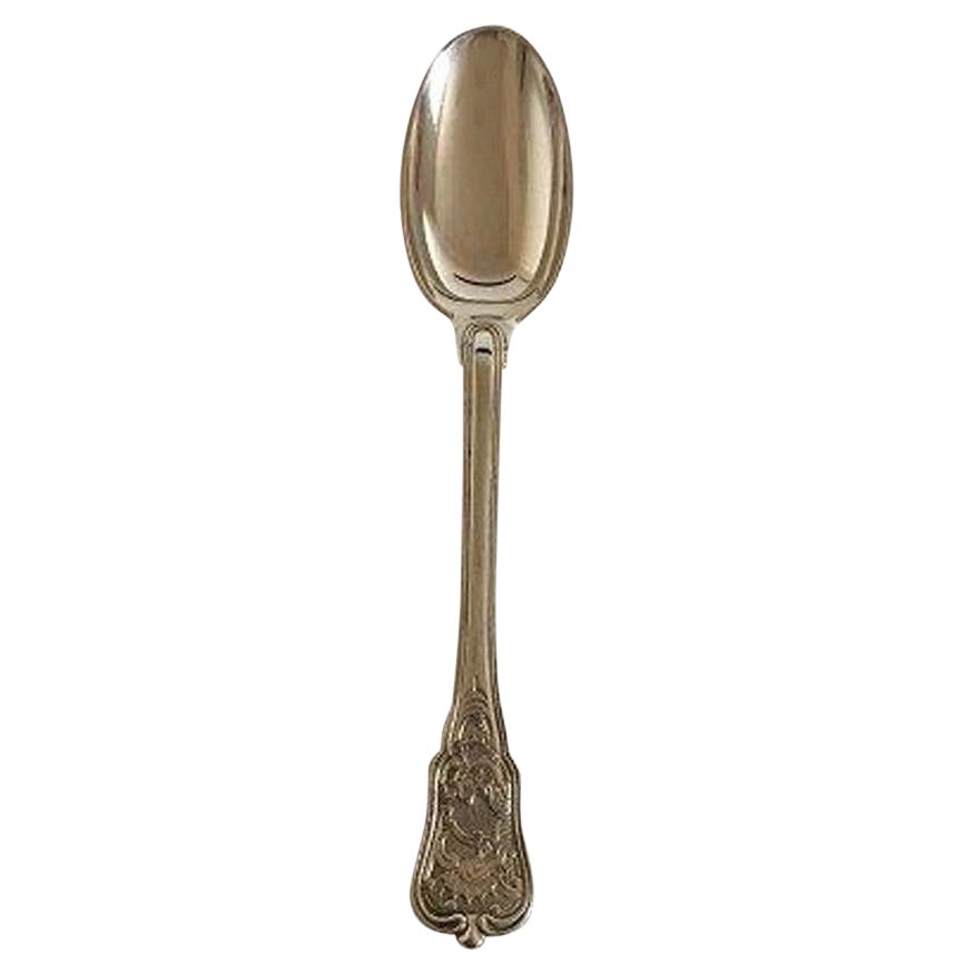 Anton Michelsen Rosenborg Sterling Silver Dinner Spoon For Sale