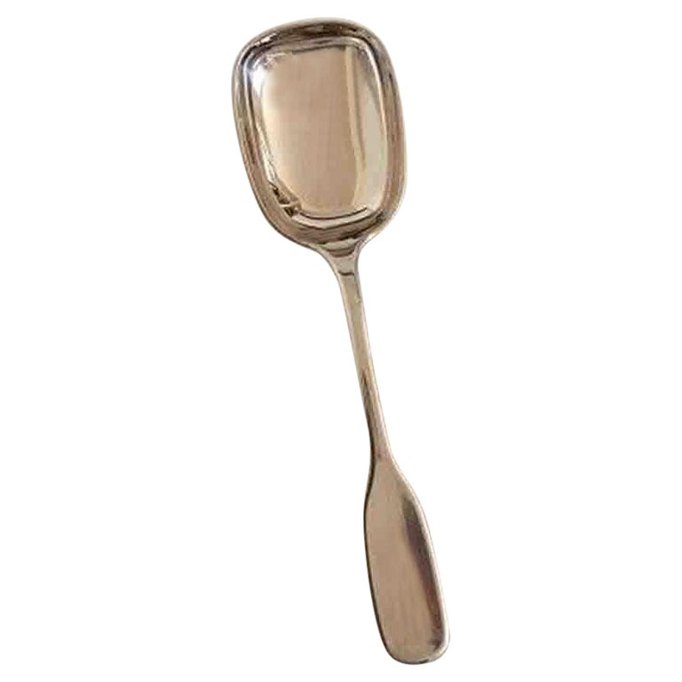 Hans Hansen "Susanne" Sterling Silver Compote Spoon For Sale at 1stDibs