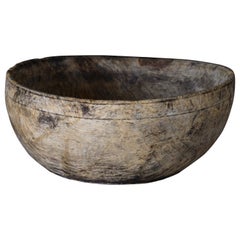 18th Century Swedish Root Wood Bowl