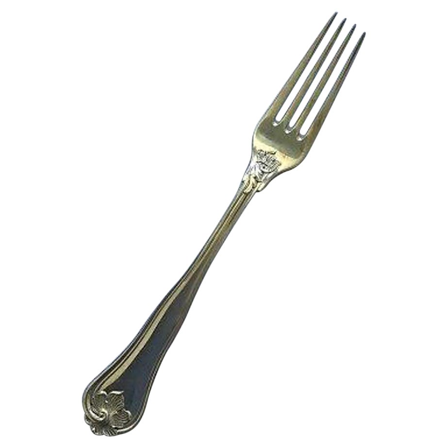 Cohr Saxon Silver Luncheon Fork For Sale