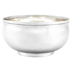 Antique George II Newcastle Sterling Silver Sugar Bowl