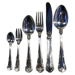 Cohr Herregaard Silver Set for 12 People '72 Pcs'