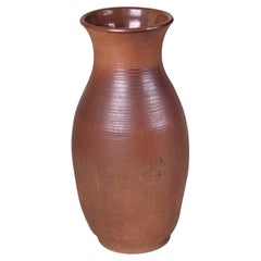 Ceramic Vase Made in Czechia, Original Condition, Mid Century