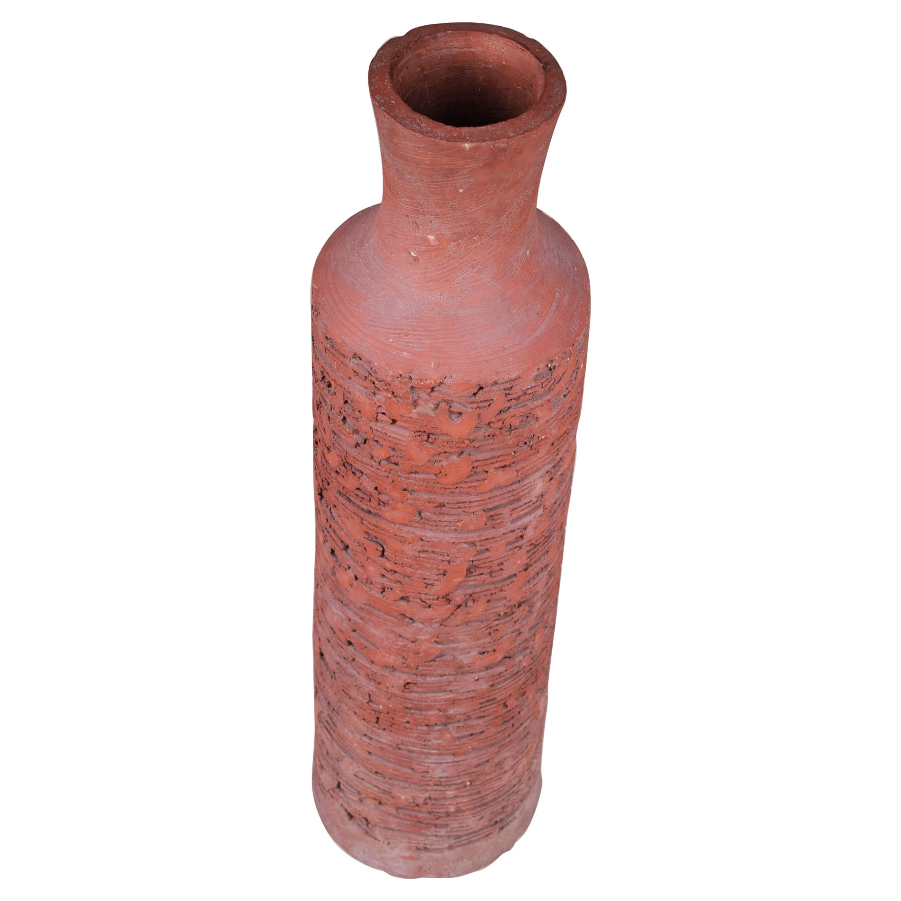 Vase en céramique fabriqué en Tchèque, état d'origine, milieu du siècle dernier