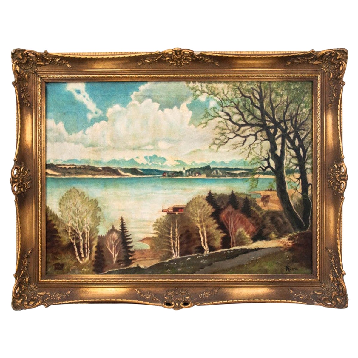 Painting "Lake View"