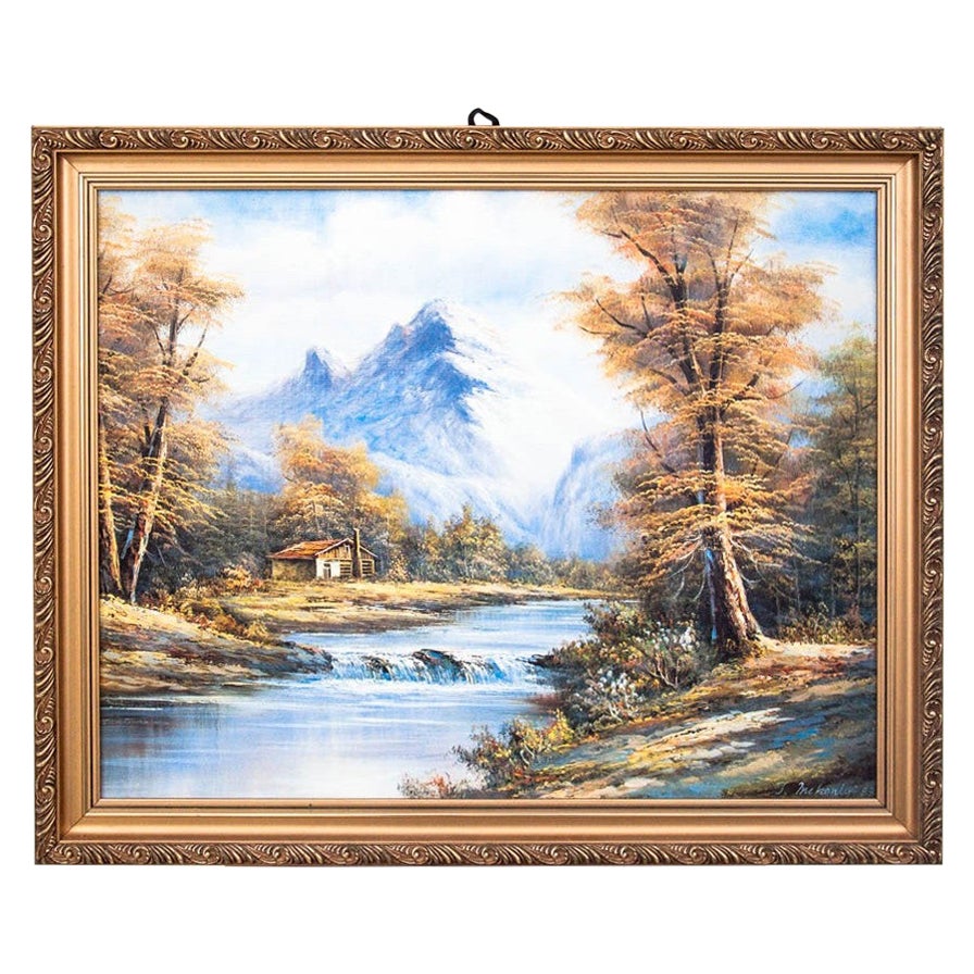 Painting "Mountain River"