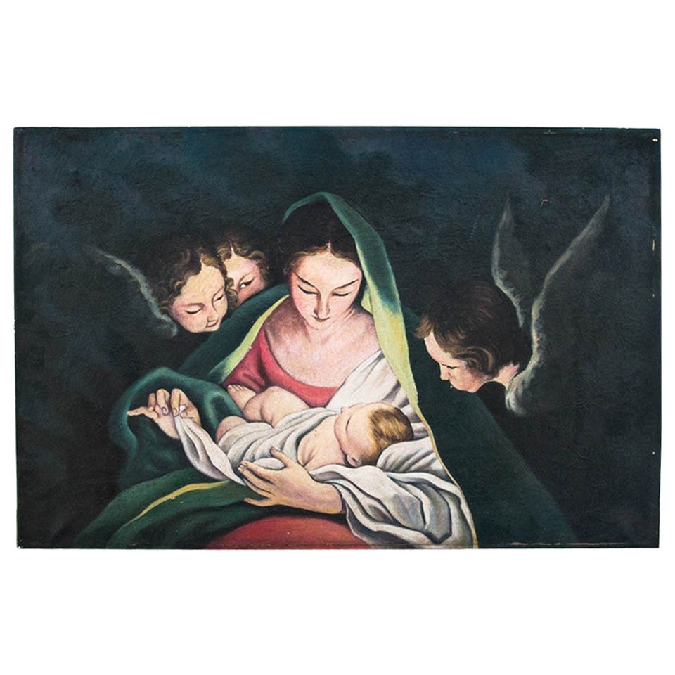Painting "Mother of God with Baby Jesus"