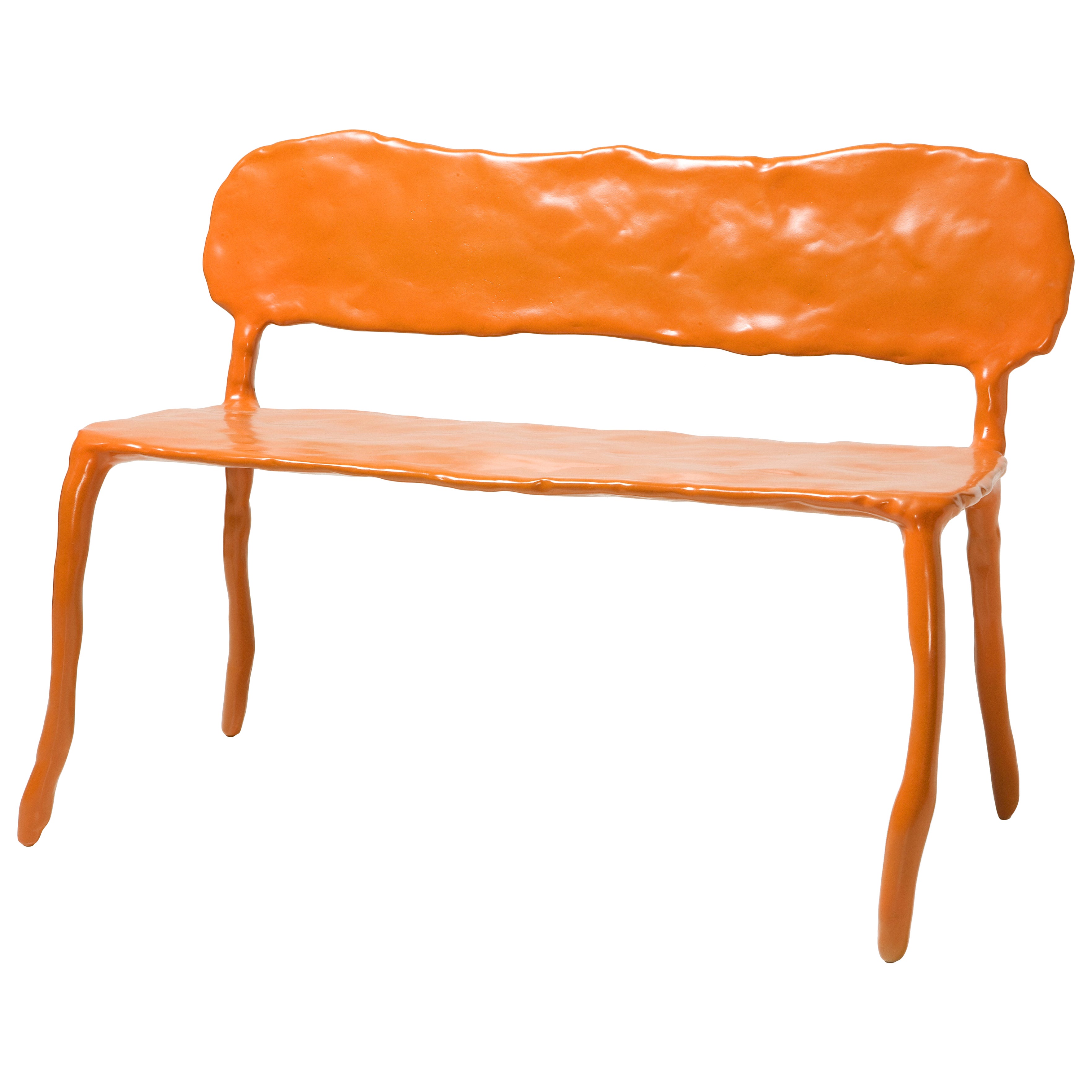 Contemporary Clay Bench by Maarten Baas For Sale