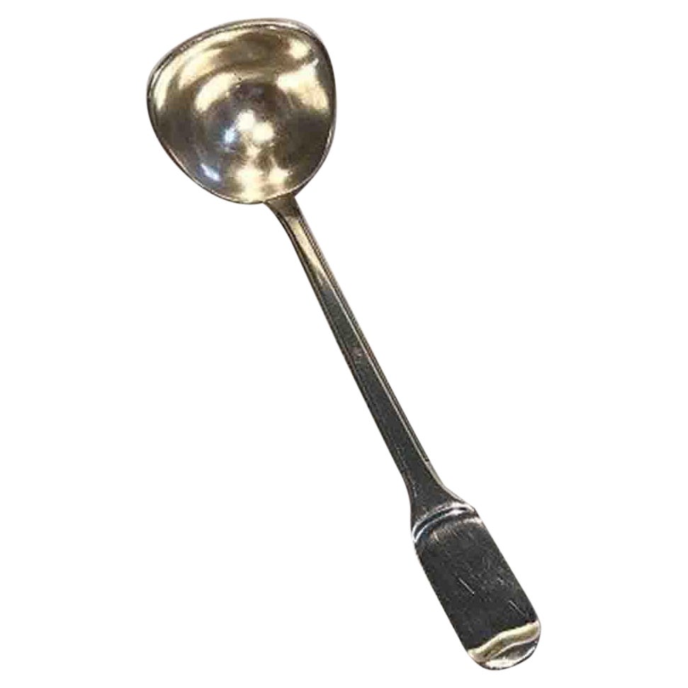 Art Deco Christofle Gallia Cygne Swan Gravy Boat and Ladle at 1stDibs