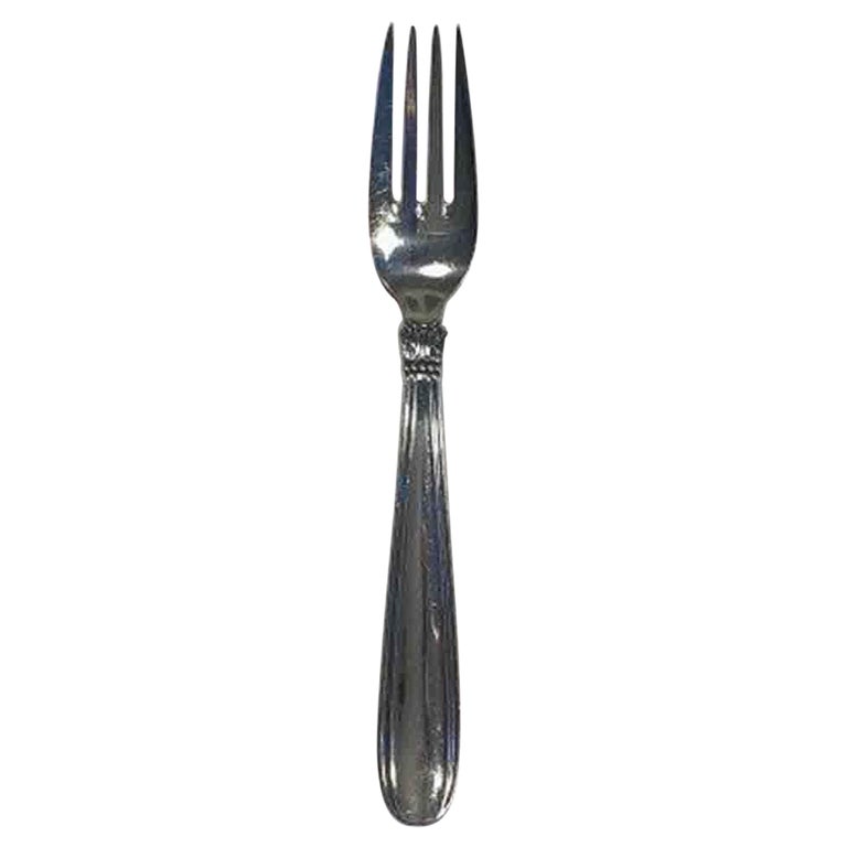 Karina Silver Luncheon Fork W. and S. Sørensen For Sale at 1stDibs