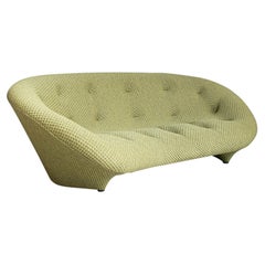 Ronan & Erwan Bouroullec Large High Back Ploum Sofa for Ligne Roset Green Fabric