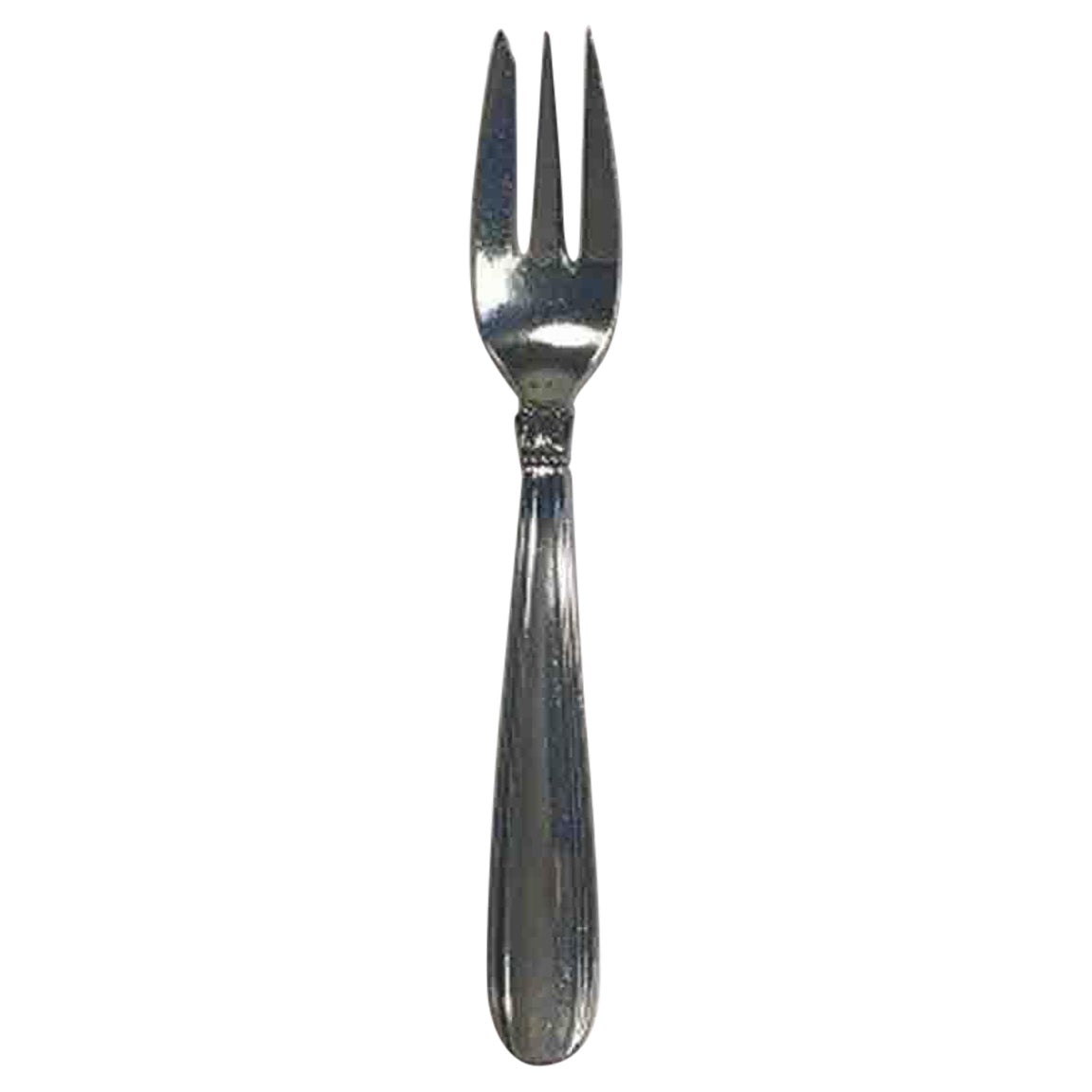 Karina Silver Cake Fork W. & S. Sørensen For Sale