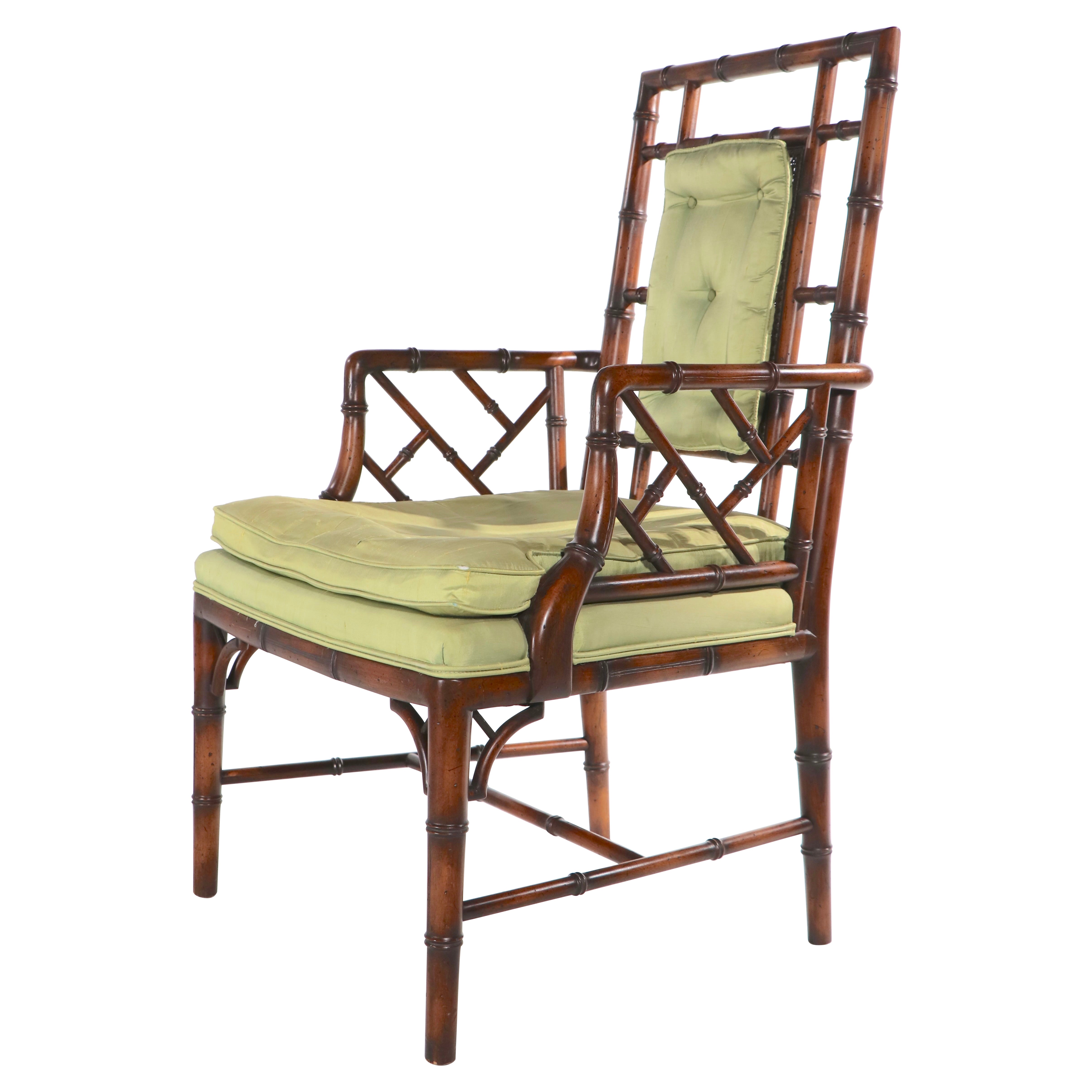 Faux Bamboo Armchair by Schoonbeck