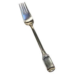 W & S. Sorensen Silver Old Danish Child's Fork