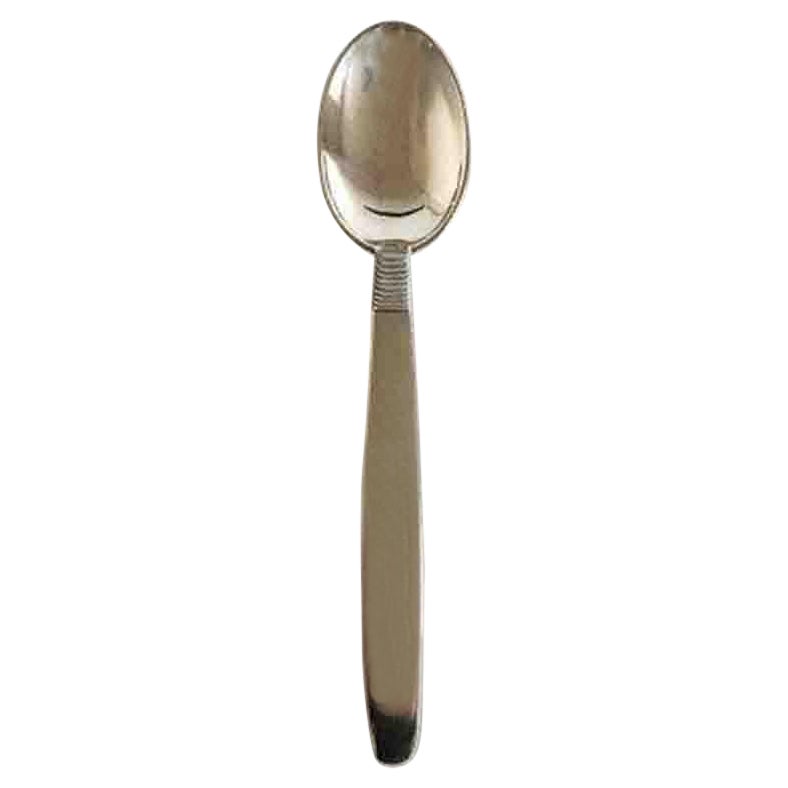 Hingelberg No 18 Sterling Silver Jam Spoon For Sale