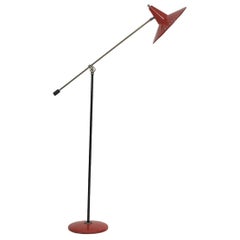 Floor Lamp by van Doorn Culemborg the Netherlands, 1960's