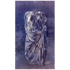 Incredible Painting by Clement Rosenthal "Caryatid", Oil on Canvas 