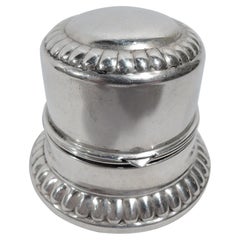 Birks Classical Sterling Silver Jewelry Ring Box