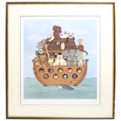 Limited Edition Signed Linda Jane Smith Print "Noahs Ark"