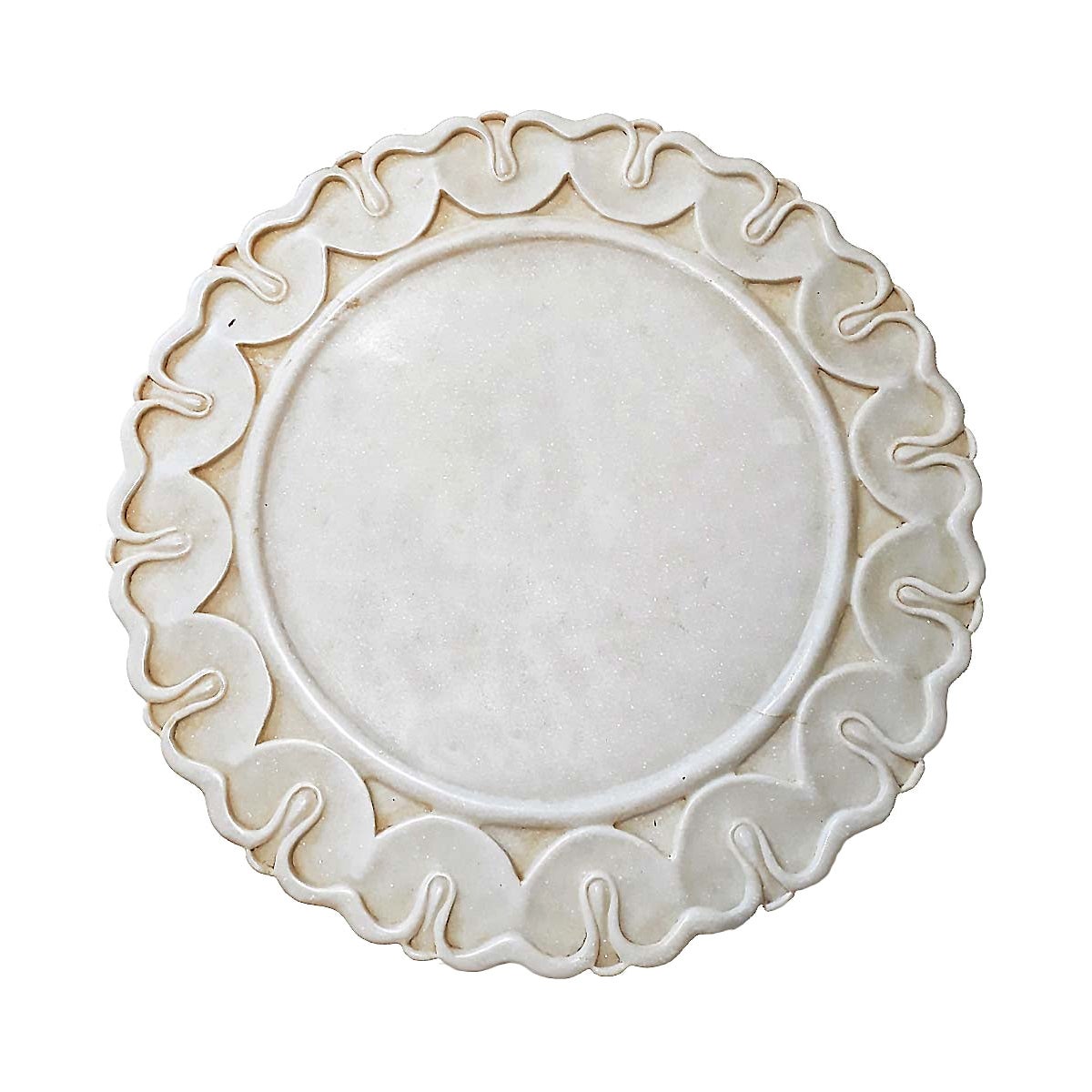 Late 20th Century Marble Charger / Server from India