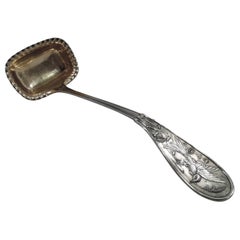 Antique Tiffany Japanese Sterling Silver Soup Ladle