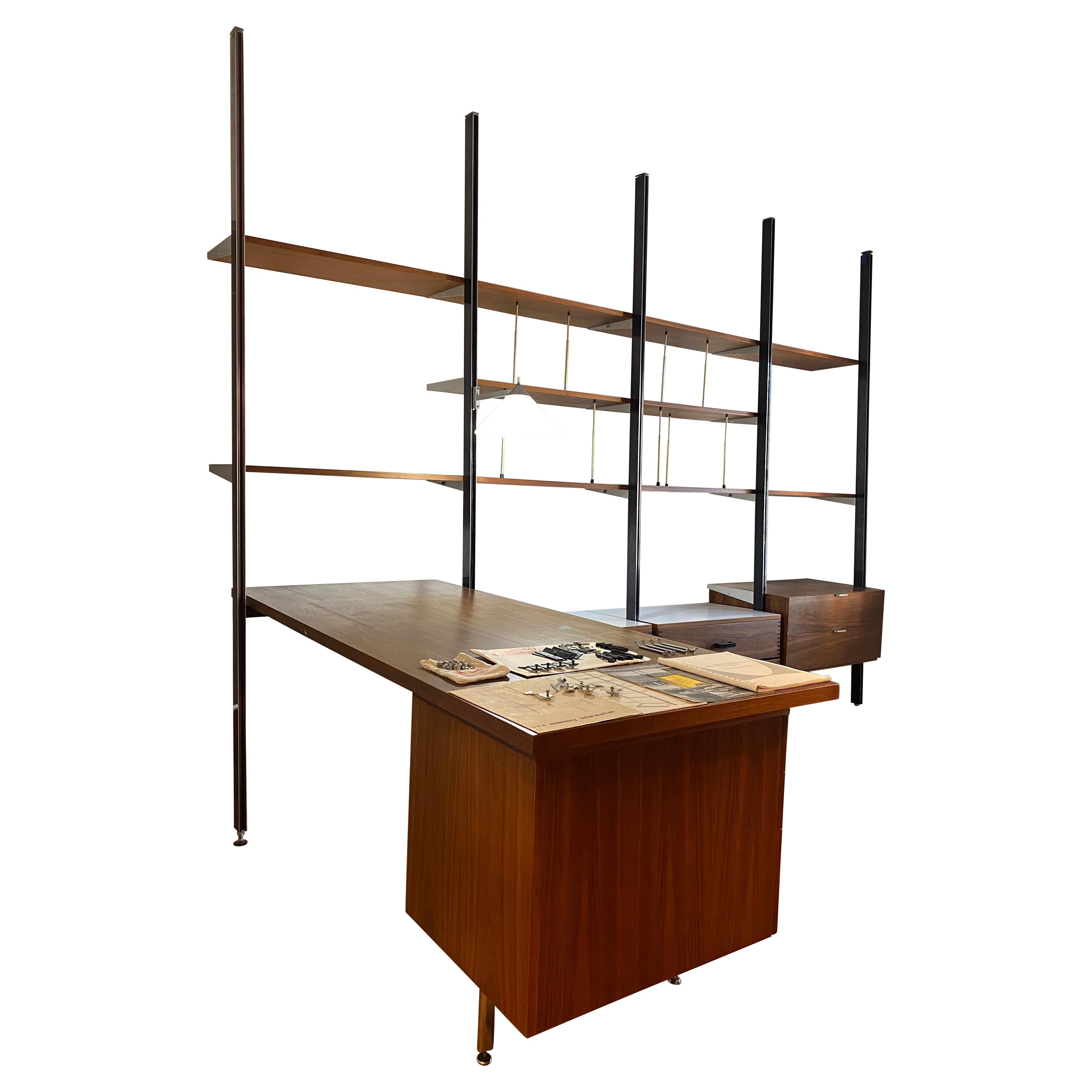 CSS Herman Miller Mid-Century Wall Unit by George Nelson