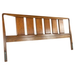 American of Martinsville Mid Century Walnut King Headboard