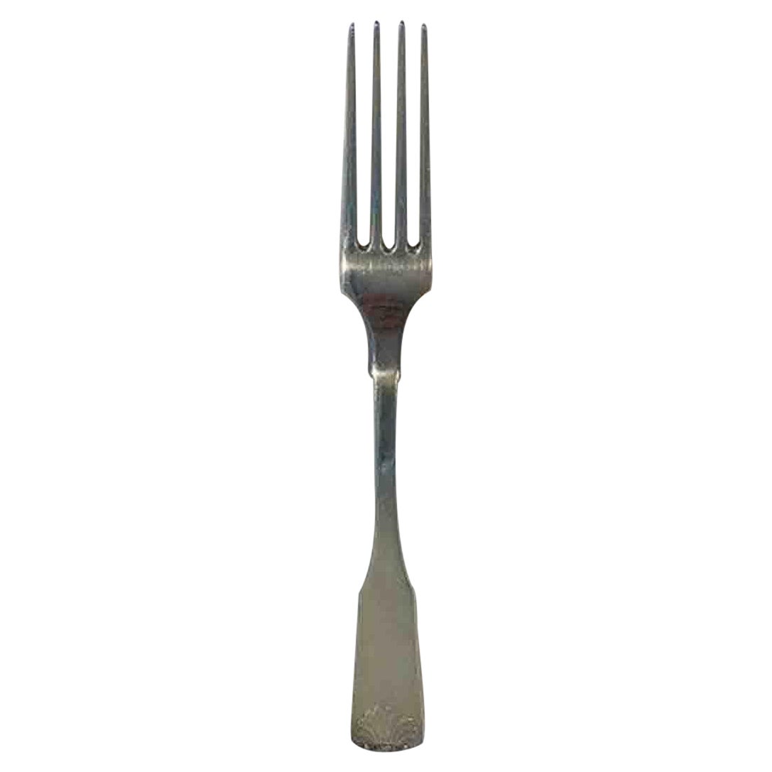 Musling Silver Luncheon Fork For Sale