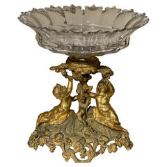Antique Unique French Table Top, Fire-Gilded Bronze Around 1860