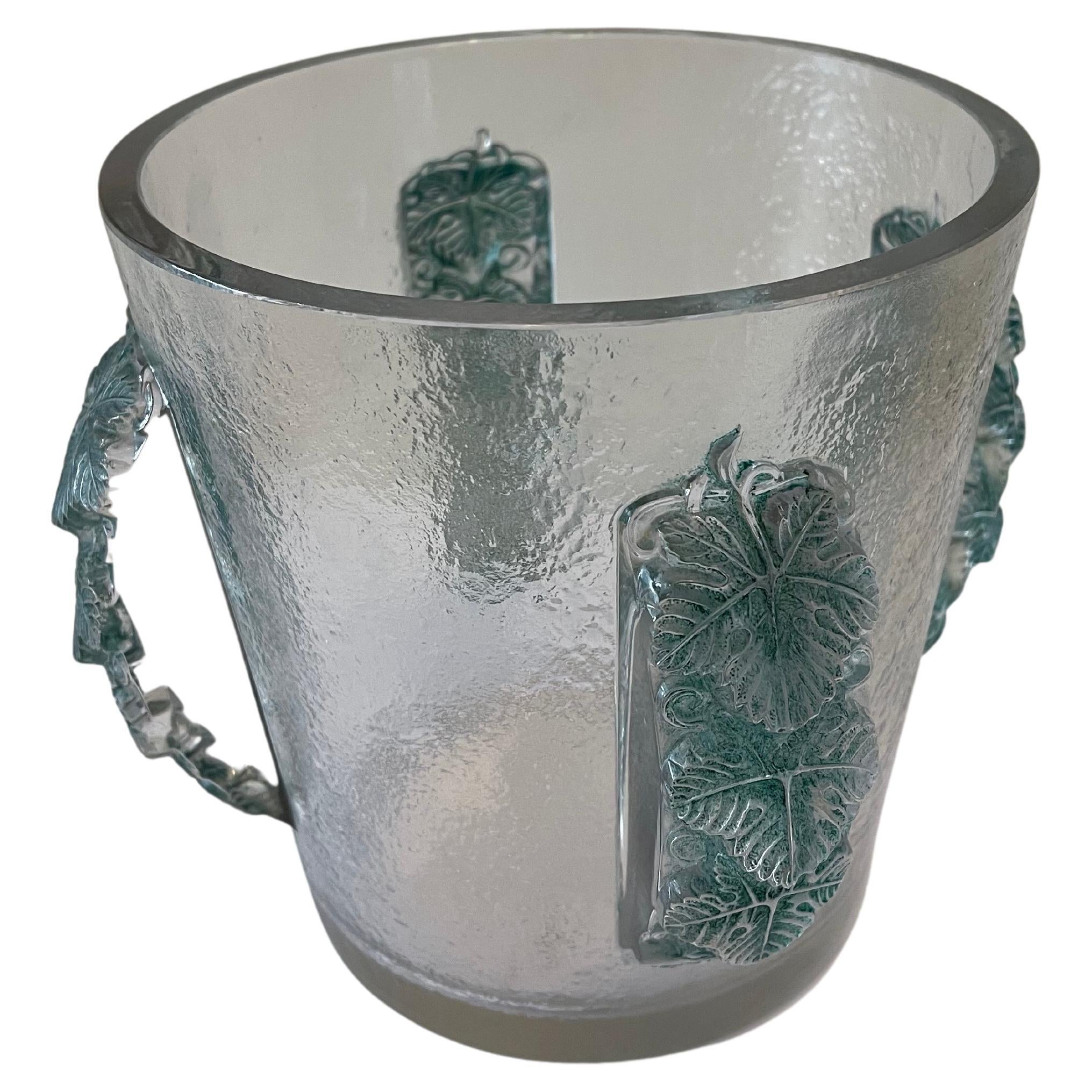 Champagne Bucket by René Lalique, France, Art Déco, 1930s