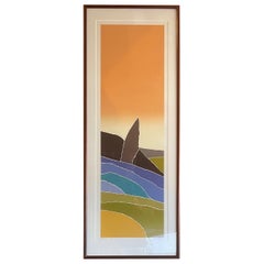 Handsignierte Serigrafie „Provence“ von Arthur Secunda in limitierter Auflage