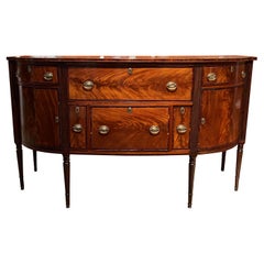 Federal Boston Mahogany Sideboard Attributed to the Seymour Workshop
