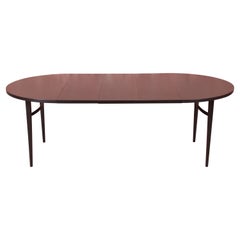 Paul McCobb Perimeter Group Black Lacquered Dining Table, Newly Refinished