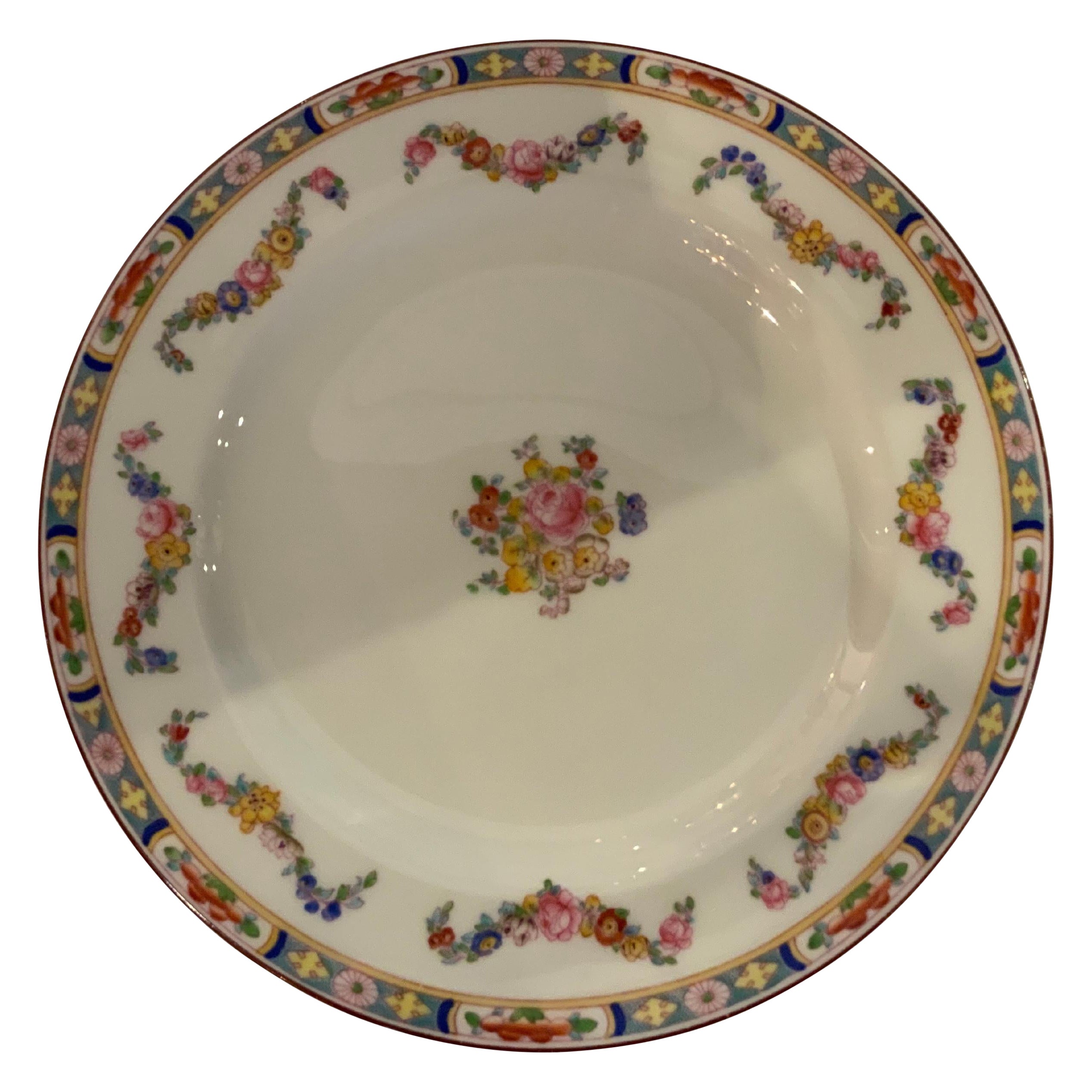  Grand ensemble de porcelaine rose anglaise de Minton, total de 341 pices