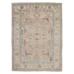 New Contemporary Oushak Design Rug with Modern Georgian Style