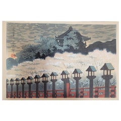 Japanese Woodblock Print by Tomikichiro Tokuriki, 1902-1999