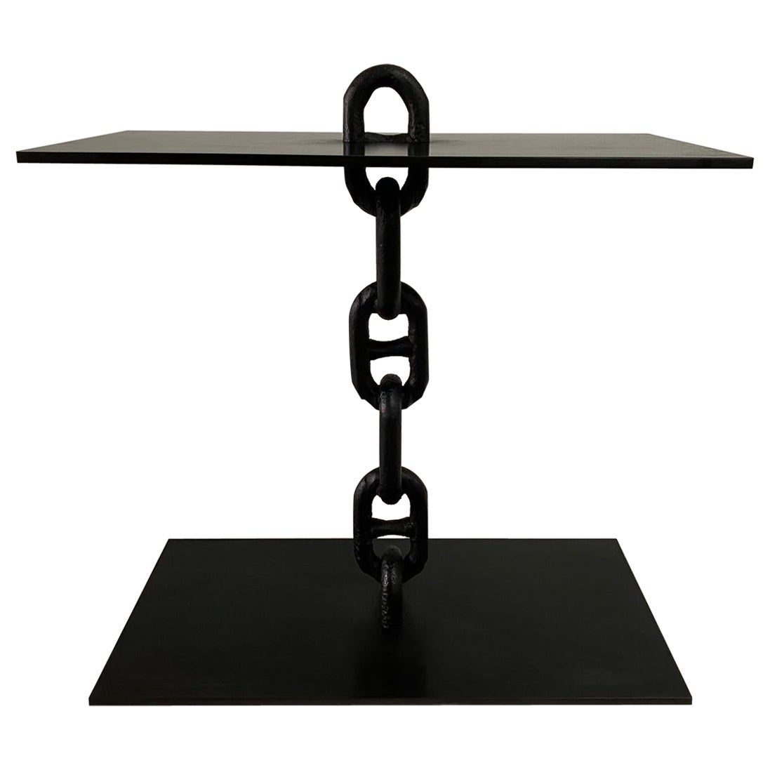 Chaine d’Ancre Style / Chain-Link Iron Console Table