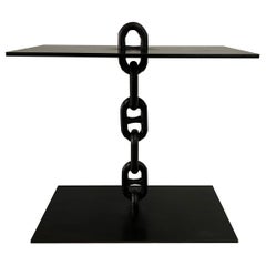 Chaine d'Ancre Style / Chain-Link Iron Console Table