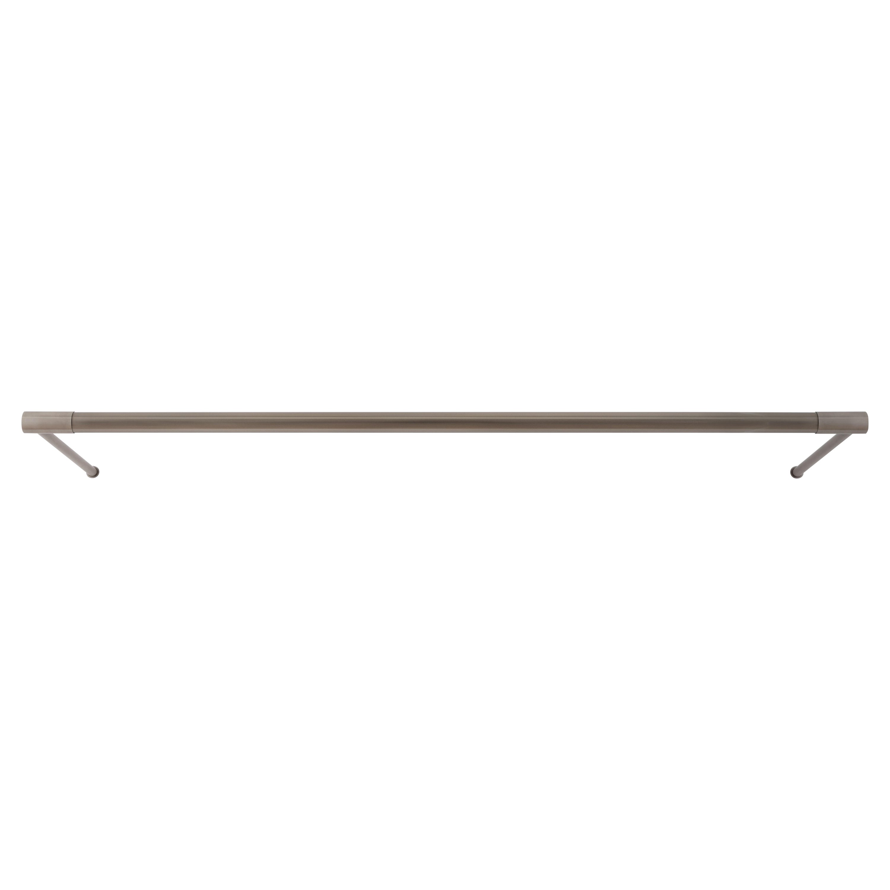 For Sale: Brown (Satin Nickel) Classic Picture Light Thin and Minimal Adjustable Brass Linear LED Sconce, UL