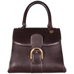 Used Delvaux No. 24 "Brilliant" Handbag in Box Calf Leather, 1958