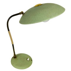 Green Italian Table Lamp in the Style of Stilnovo, 1960s, Italy
